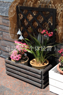 實木碳化防腐種菜養花器具 自然與實用的完美結合